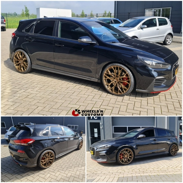 Hyundai I30N - 20 inch Concaver CVR1 Brushed Bronze - 5x114.3 8.5J ET45