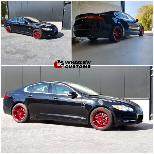 Jaguar XF - 18 inch Japan Racing JR21 - 5x108 8.5J ET40