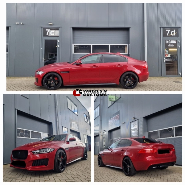 Jaguar XE V6 - 19 inch Axe Wheels type EX18 - 8.5J ET40 + 9.5J ET40