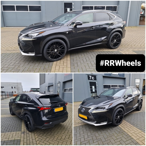 Lexus NX300 - 22 inch Riviera RV130 Gloss Black - 5x114,3 ET38