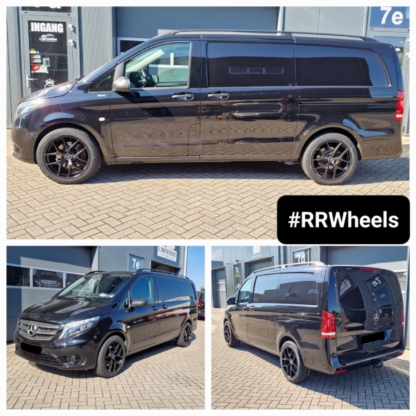 Mercedes Vito - 19 inch JF Luxury D1125 Matt Black AMG Design 