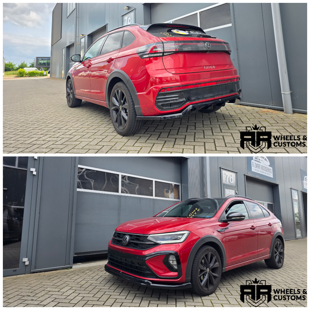 Volkswagen Taigo voorzien van Maxton Design onderdelen