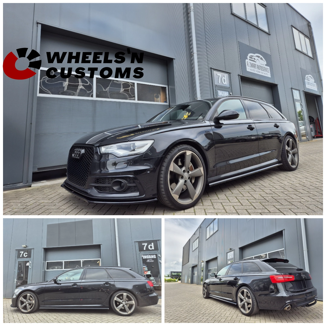 Audi A6 C7 voorzien van Maxton Design onderdelen