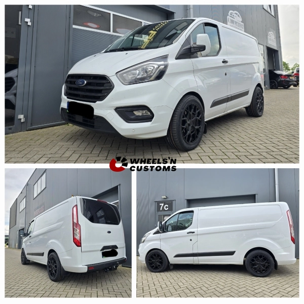 Ford Transit Custom - 18 inch Riviera RTX Satin Black - 5x160 8J ET50