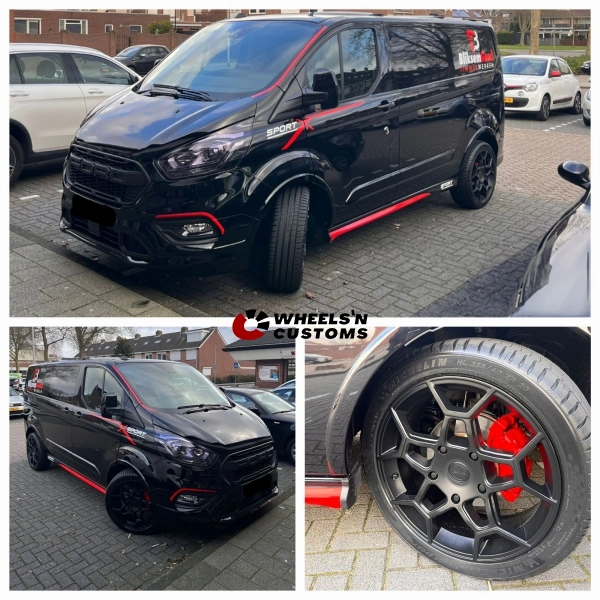 Ford Transit Custom - 20 inch Riviera RTR Satin black - 5x160 8J ET50