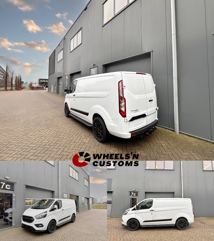 Ford Transit Custom - 18 inch Brock B45 Satin Black Matt 
