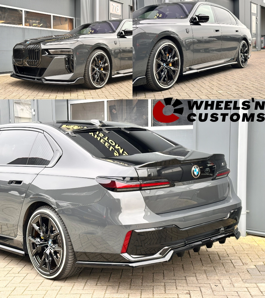 Front Splitter V.2 BMW 7 M-Pack / M760e G70 / Bumper LipÃƒÂ¢Ã‚ÂÃ‚Â  Spoiler Cap 3D BMW 7 M-Pack / M760e G70 / Spoiler The extension of the rear window BMW 7 M-Pack / M760e G70 / Spoiler
