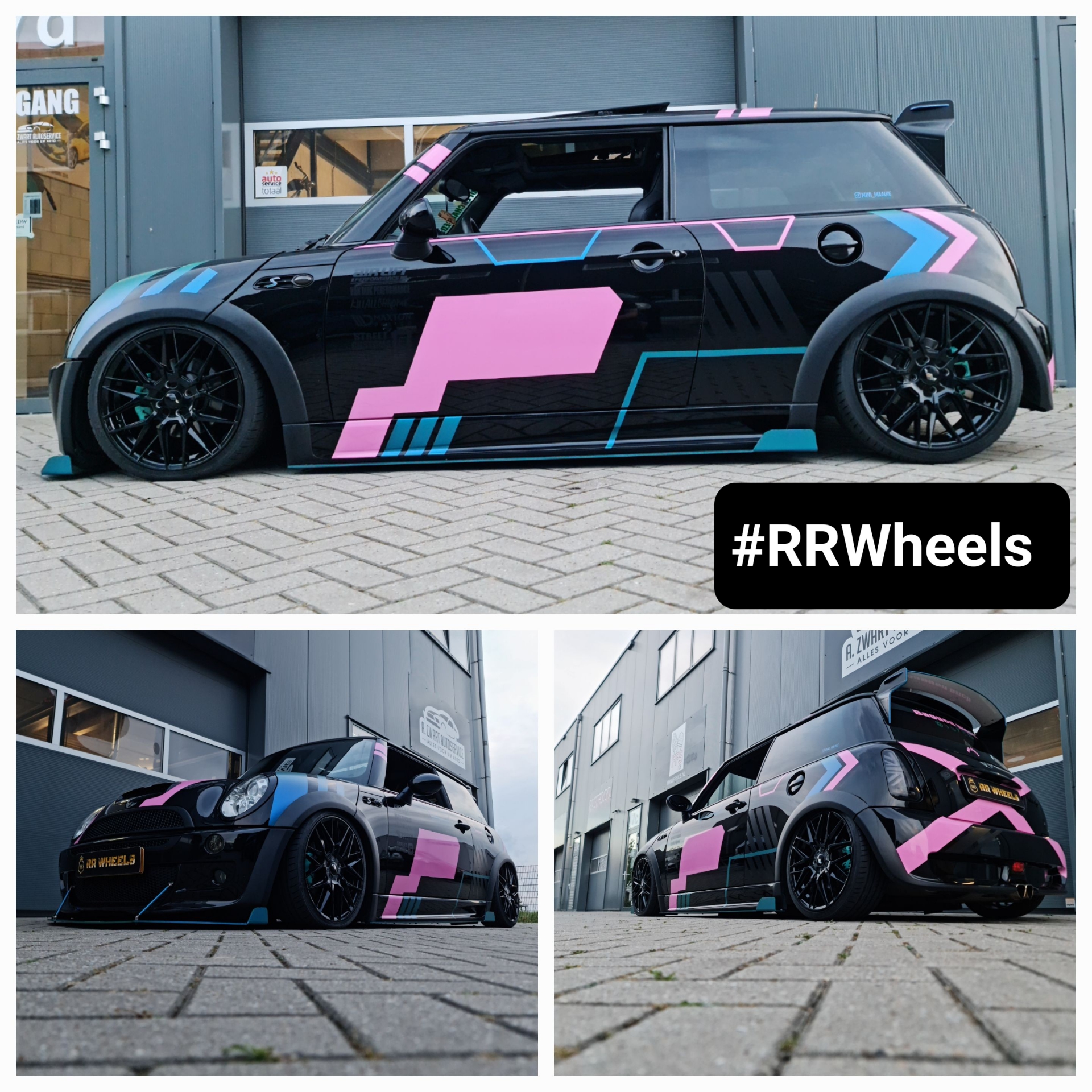 Mini Cooper - 17 inch Japan Racing JR28 - 4x100 7J ET45