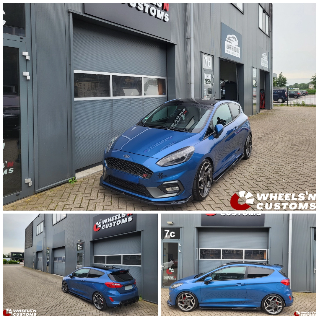 Ford Fiesta voorzien van Maxton Design pakket