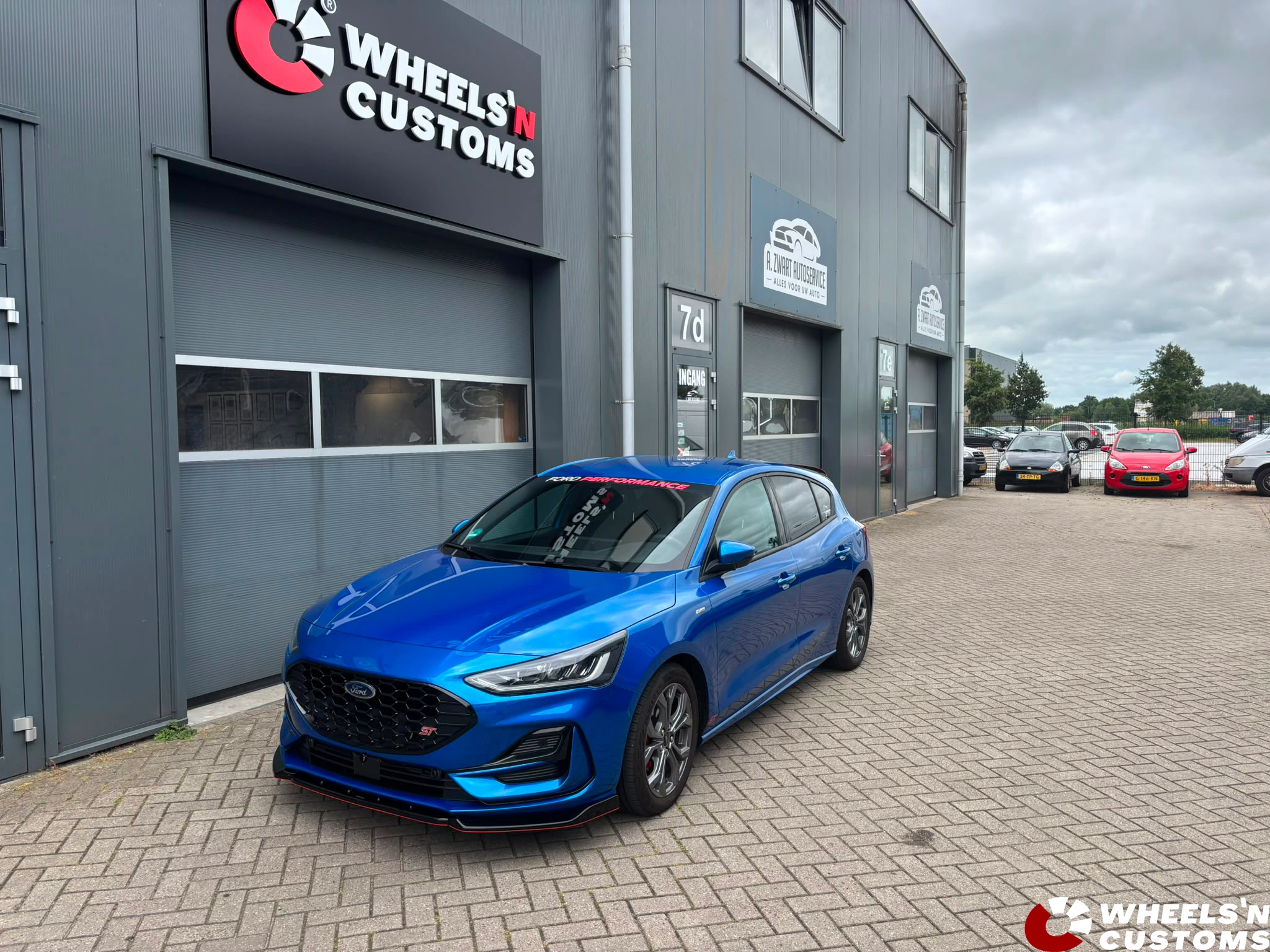 Ford Focus ST-line 2025 voorzien van Fox
