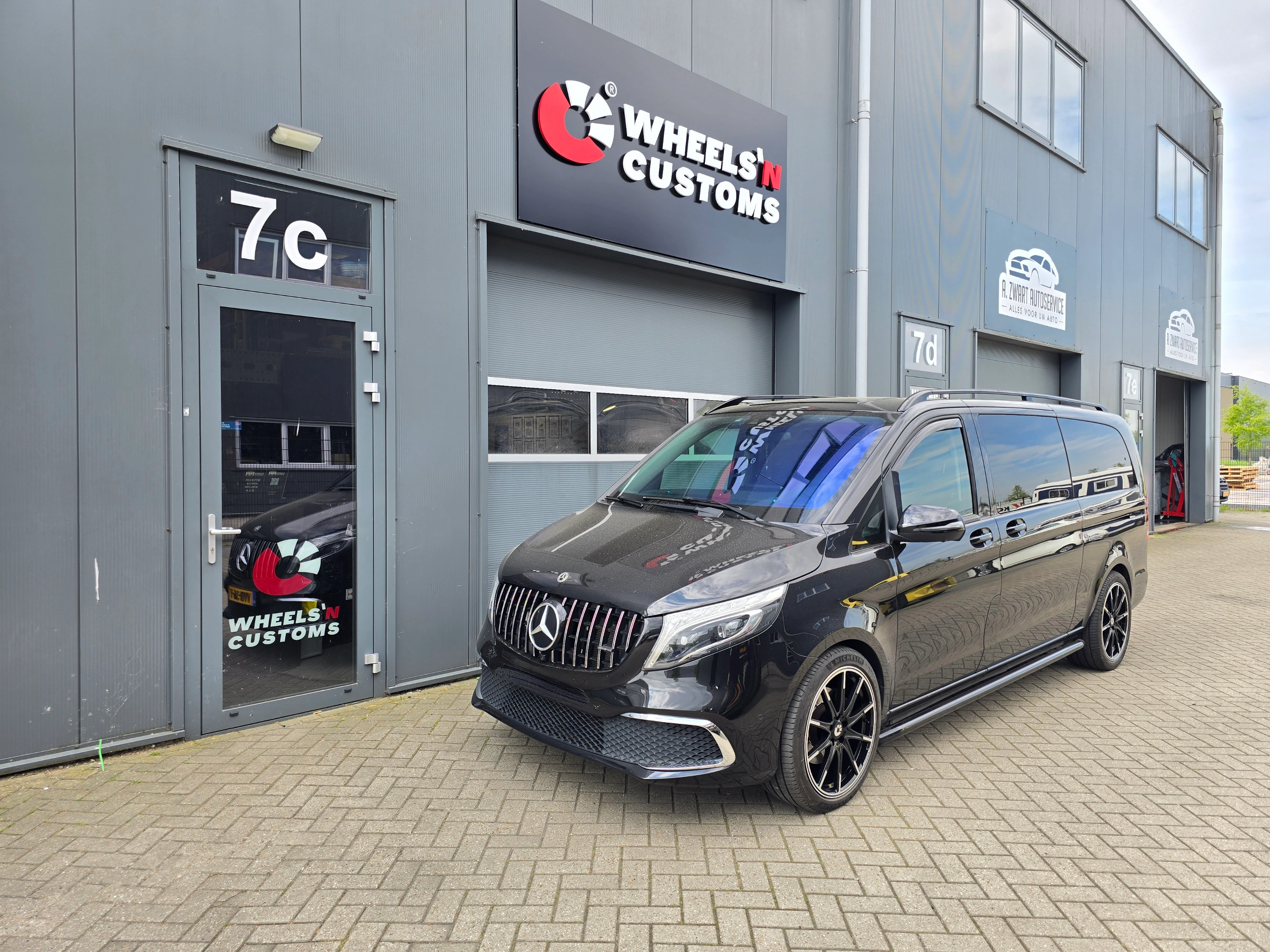 mercedes v klasse - 20 inch RFC - 8.5J ET45 - 5x112 