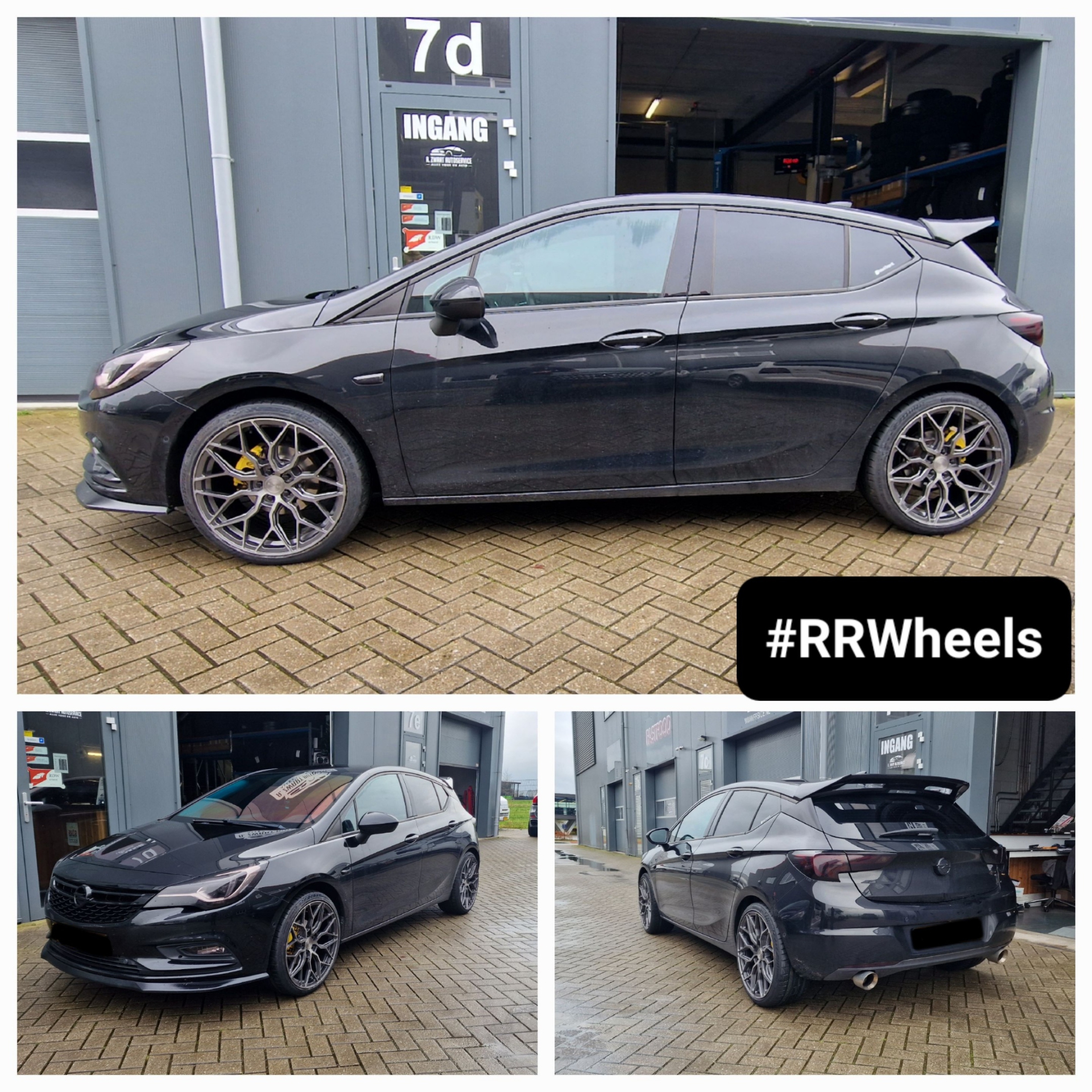 Opel Astra K - 19 inch Riviera RF108 Carbon Grigio - 5x105 8.5J ET40