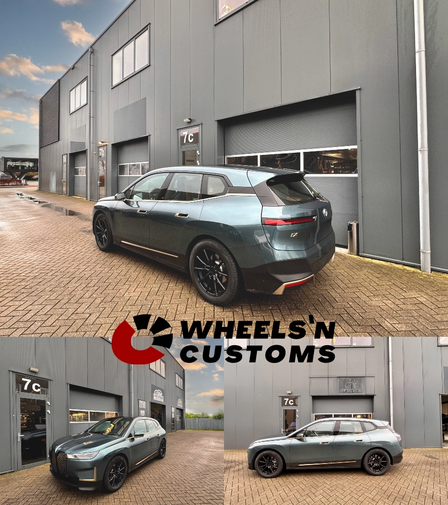 BMW IX - 20 inch Concaver CVR4 Platinum Black - 9J ET25