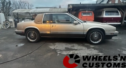 Cadillac Eldorado Biarritz 1986 - 17 inch Axe velgen Type EX3 - 5x115 7.5J ET35.