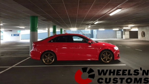 Audi A3 Sedan 2015 - 19 inch JF Luxury gefreesd bronze - 8.5J ET40.