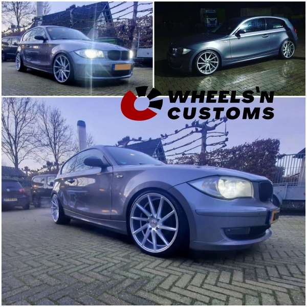 BMW 1 serie - 19 inch JF Luxury - EAC - Hyper Silver - 5x120 8.5J + 9.5J ET35.