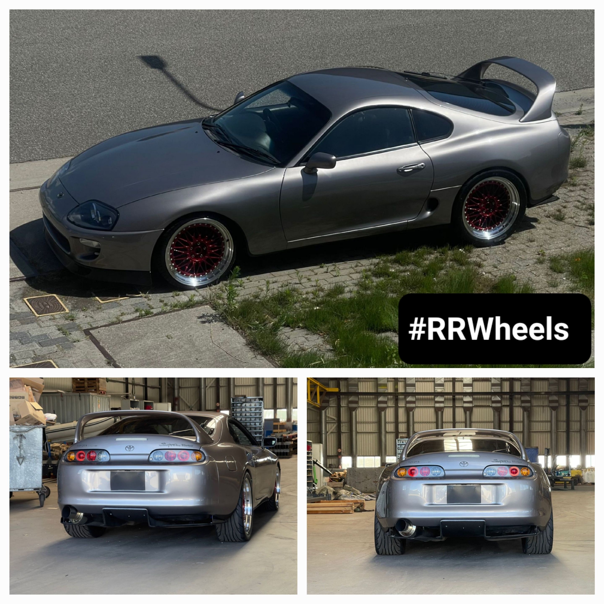 Toyota Supra - 20 inch IWP Custom W883 - 8.5J + 8.5J ET35