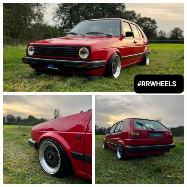 Volkswagen Golf 2 - 15 inch YKW Y5208 Carbon face - 8J ET25