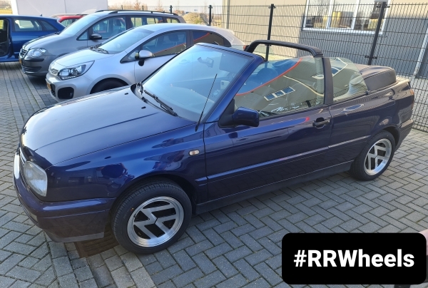 Volkswagen Golf 3 Cabrio - 15 inch JF Luxury VW Logo A59 - 4x100 6.5J ET30