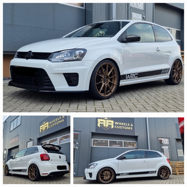 Volkswagen Polo MK5 WRC - 18 inch Motec Ultralight Mat Brons - 5x100 ET40