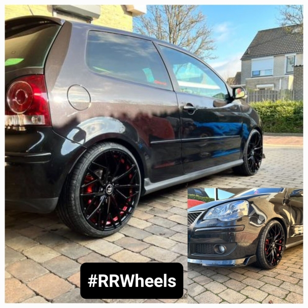 Volkswagen Polo MK4 - 18 inch 79Wheels SV-C Gloss Black - 5x100 8J ET40