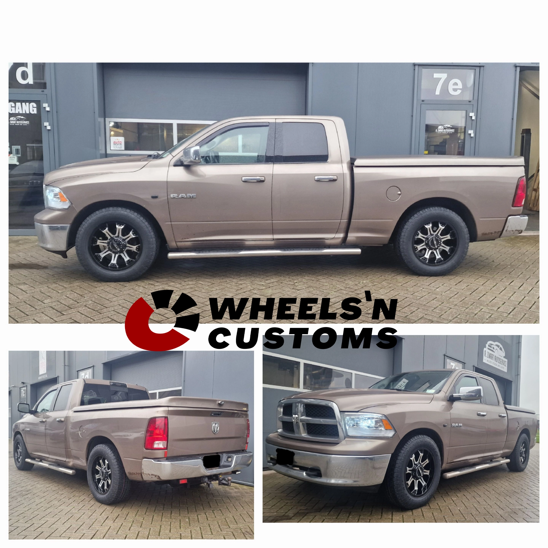 Dodge Ram 2009 - 20 inch Mickey Thompson MM Wheels - 5x139.7 9J ET18