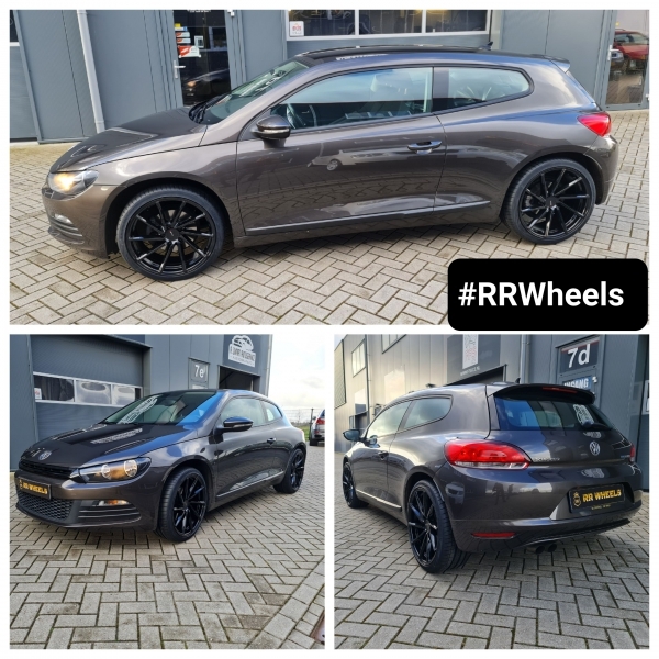Volkswagen Scirroco - 19 inch JF Luxury VS1085 Gloss Black - 8.5J ET35