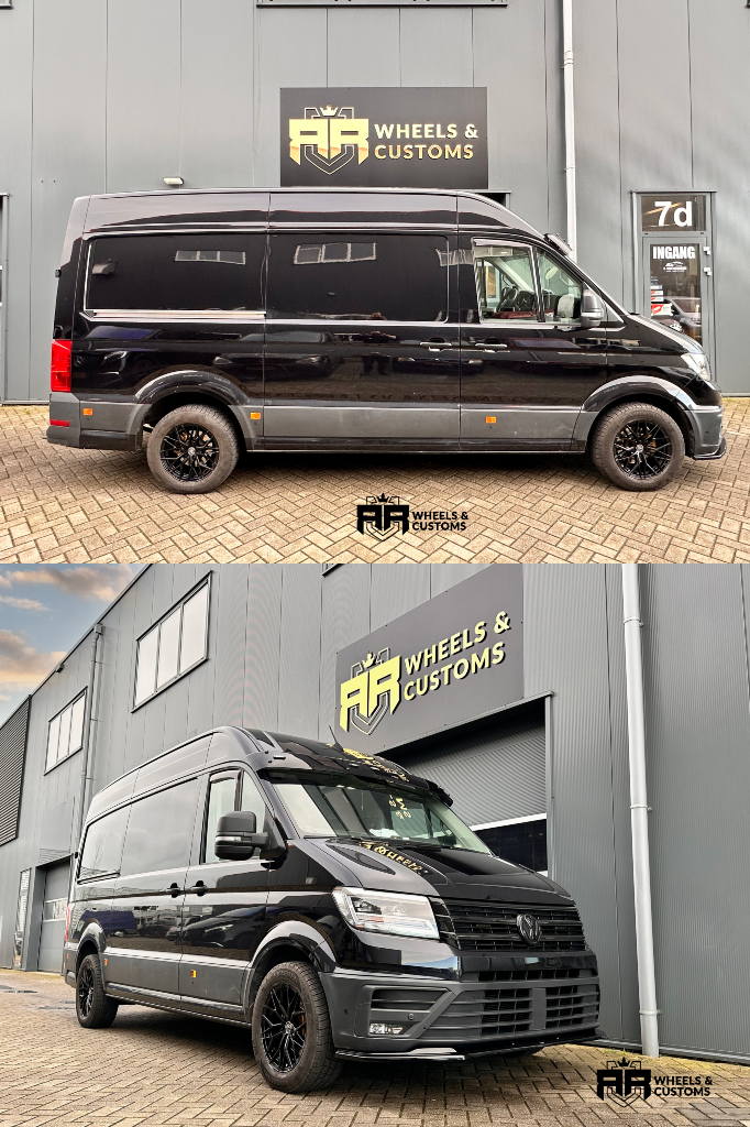 Volkswagen Crafter - 17 inch AXE EX44 Gloss Black - 5x120 7.5J ET40