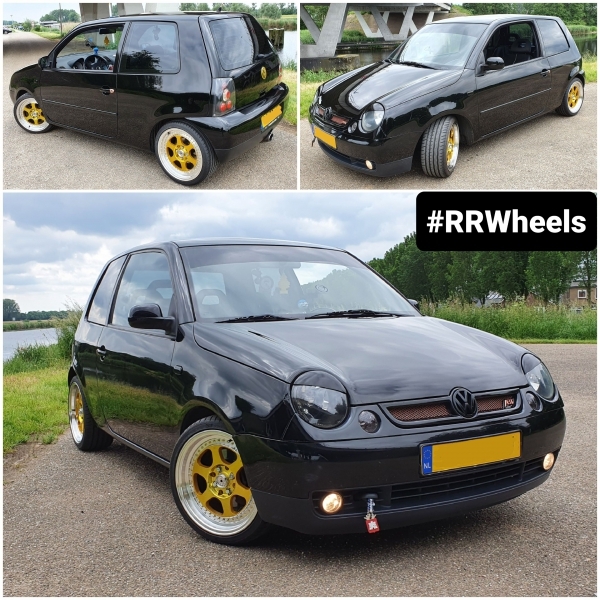 Volkswagen Lupo - 16 inch JF Luxury LMGT2 Gold Machined - 4x100 7.5J ET35