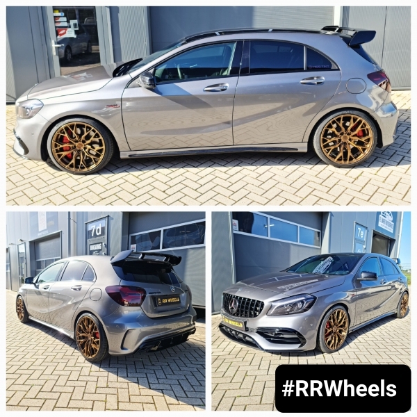  Mercedes A-Klasse W176 AMG - 19 inch Concaver CVR1 Brushed Bronze - 