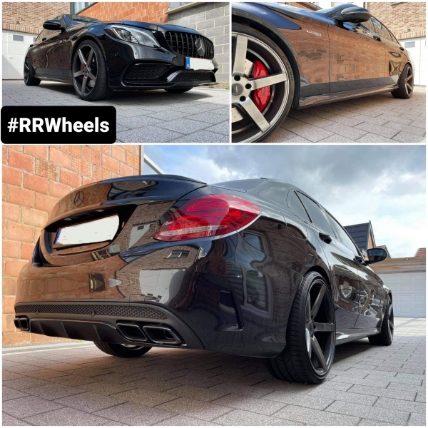 Mercedes-AMG C 43 4Matic - 20 inch JNC Wheels JNC026 Hyper Black - 8.5J ET35 + 9.5J ET35