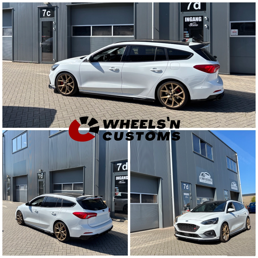 Ford Focus ST Wagon voorzien van Maxton Design onderdelen