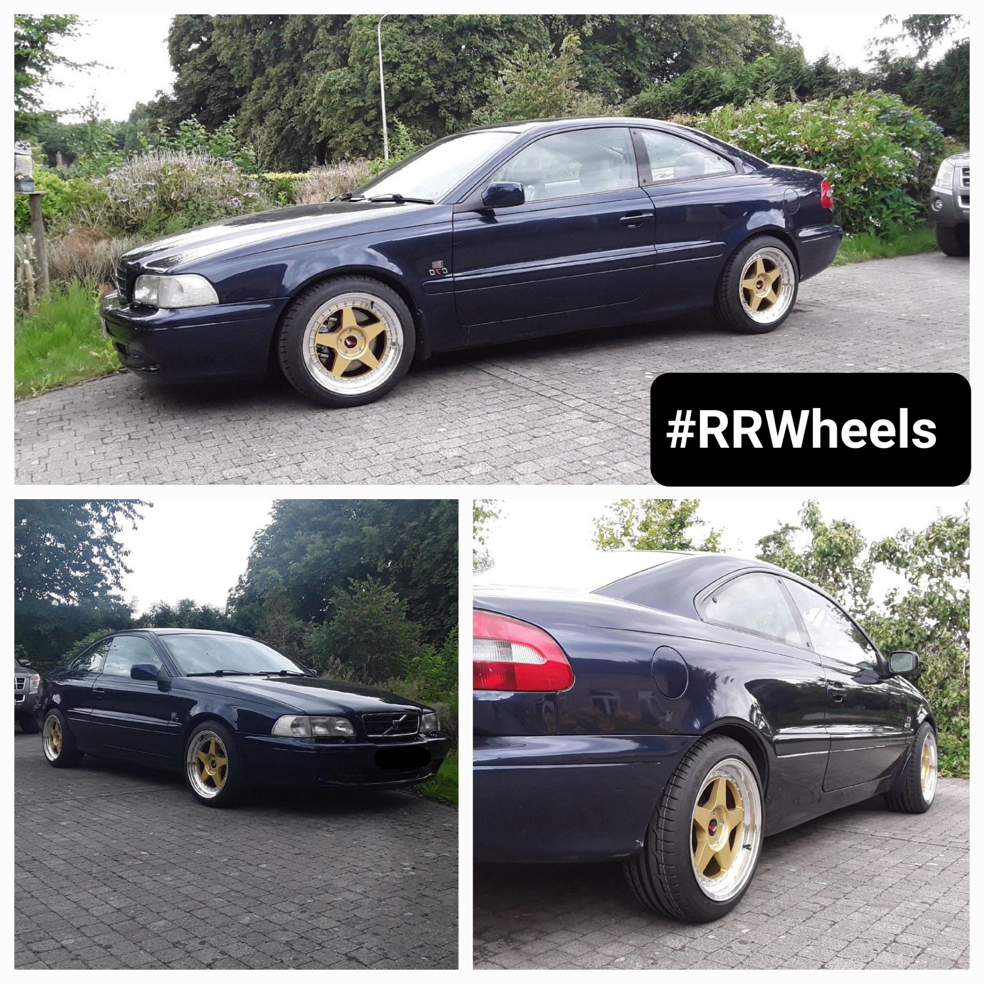 Volvo C70 - 17 inch Japan Racing JR6 - 5x108 9J ET20 + ET25