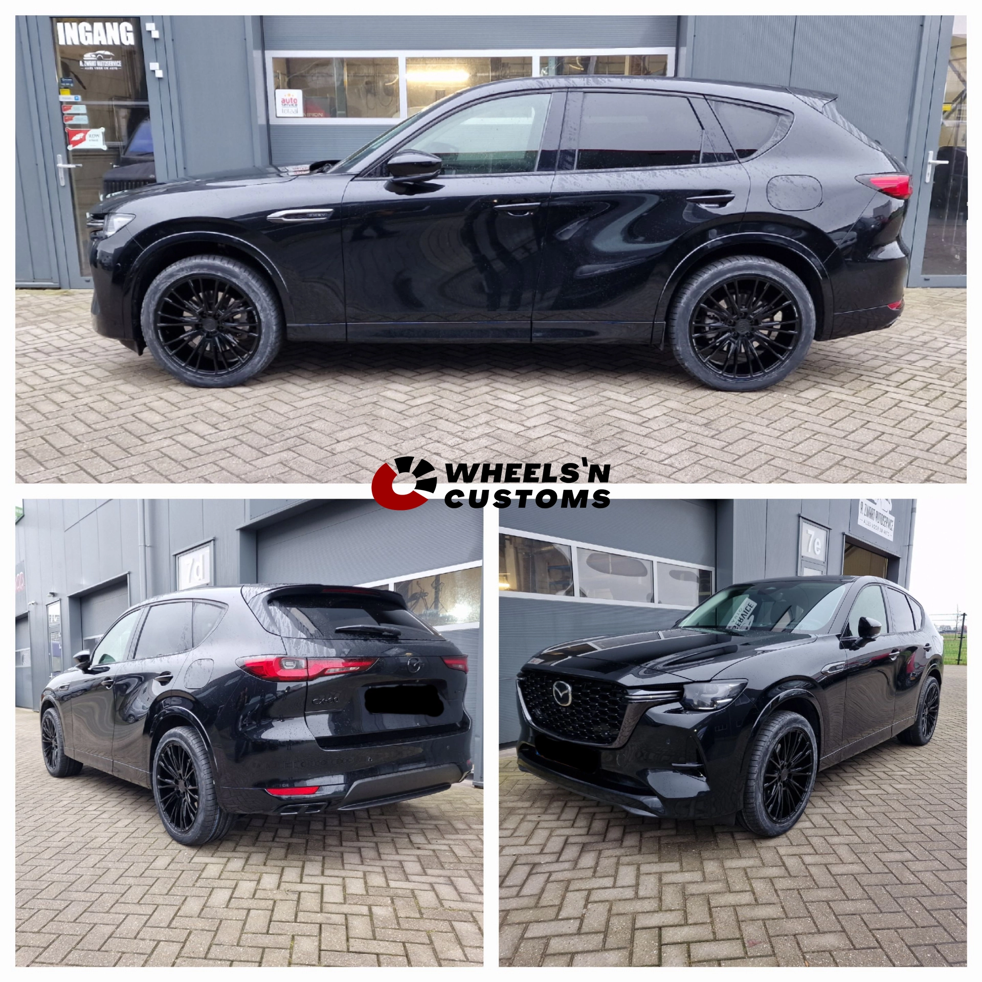Mazda CX-60 - 21 inch Axe CF2 Gloss Black - 5x114.3 9J ET40