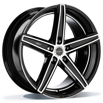 Oxigin Oxigin 18_E Concave Evolution black full polish 19" 5x112 ET45.0 B66.60 1