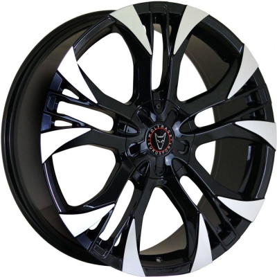 Wolfrace Assassin GT2 18 inch 4x108 8.5J ET 38 Gloss Black Polished Wolfrace Assassin GT2 18 inch 4x108 8.5J ET 38 Gloss Black Polished