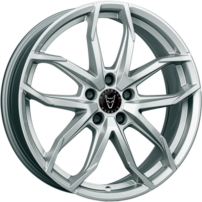 Wolfrace LUCCA 16 inch 4x100 6.5J ET 46 Polar Silver Wolfrace LUCCA 16 inch 4x100 6.5J ET 46 Polar Silver