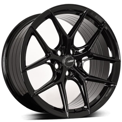ABS Wheels ABS F5 GLOSSY BLACK 21x9.0 ET35 CB74.1 5x108-120