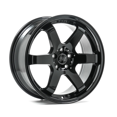 1AV ZX6 5x100-120 18 inch 8.5J ET 40 GLOSS BLACK