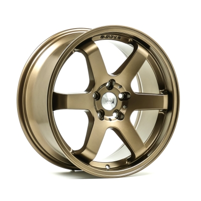 1AV ZX6 5x100-120 18 inch 8.5J ET 40 SATIN BRONZE